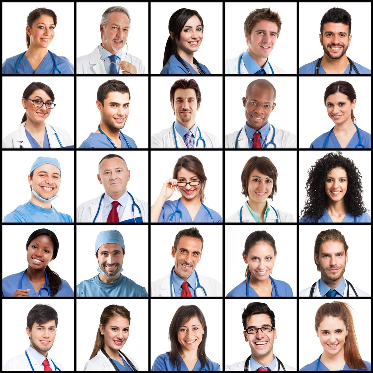 Pflegepersonal-Team